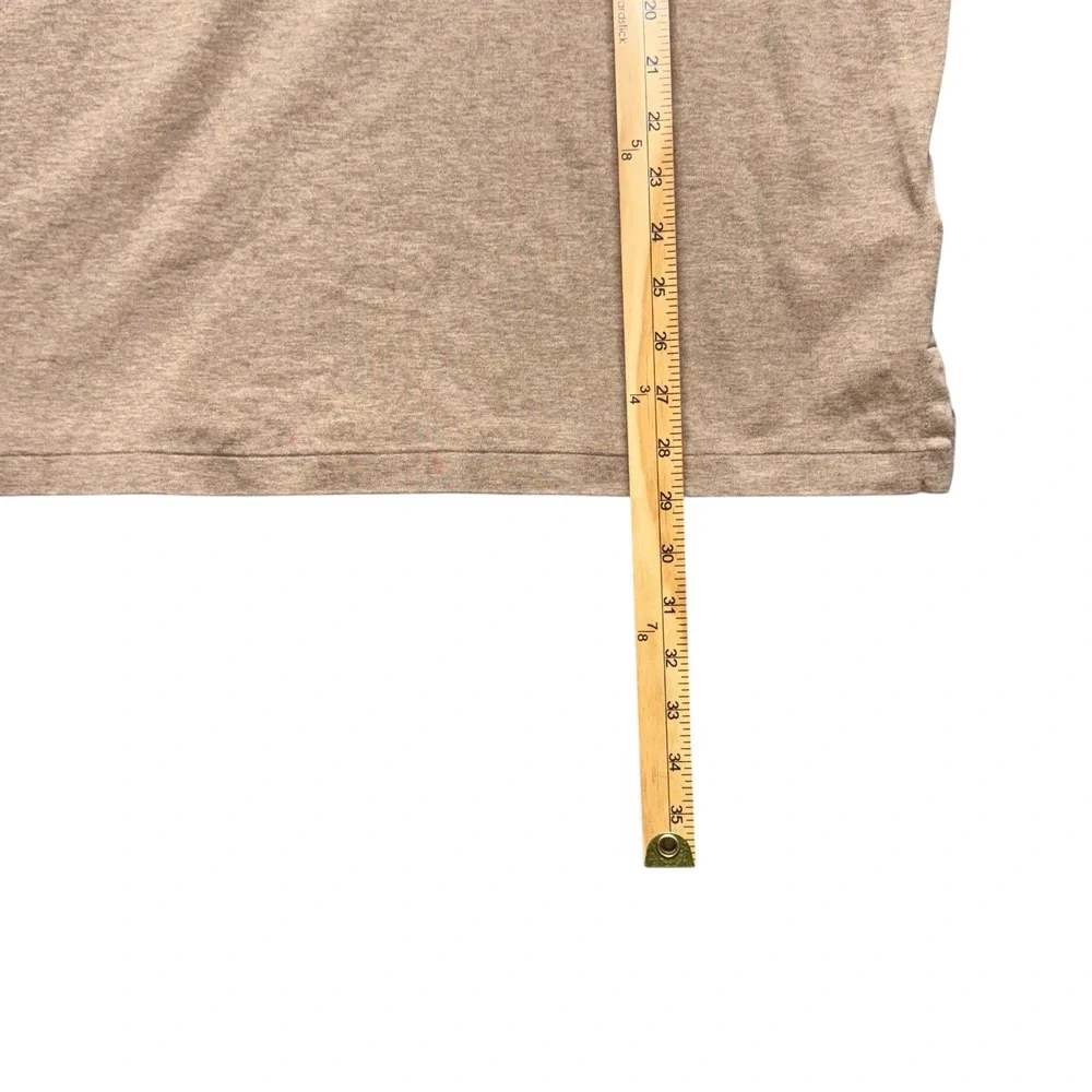 Polo Ralph Lauren Classic Fit Polo‎ Mens XL Tan Long Sleeve Flesh Pony Preppy